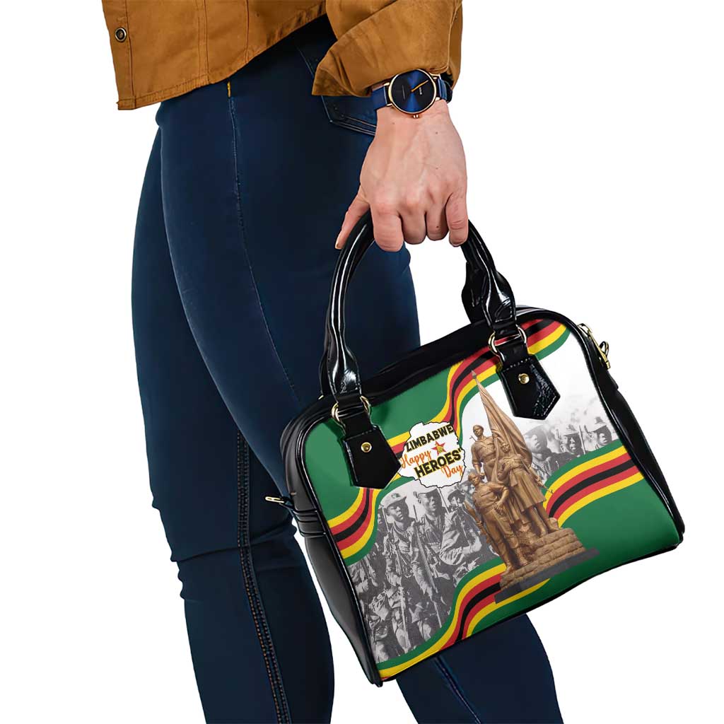 Happy Heroes Day Zimbabwe Shoulder Handbag Lest We Forget LT15