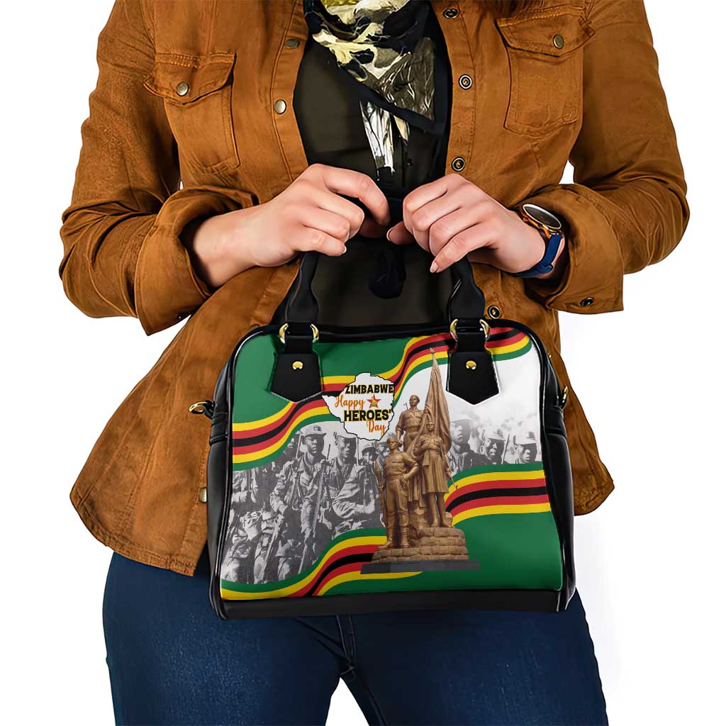 Happy Heroes Day Zimbabwe Shoulder Handbag Lest We Forget LT15