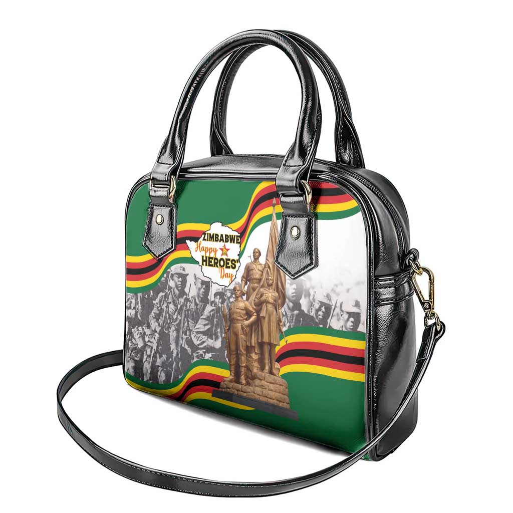 Happy Heroes Day Zimbabwe Shoulder Handbag Lest We Forget LT15