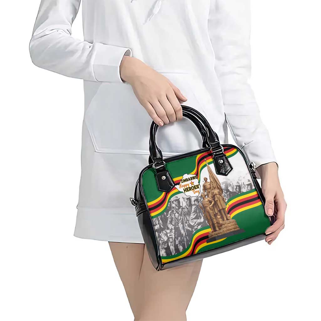 Happy Heroes Day Zimbabwe Shoulder Handbag Lest We Forget LT15