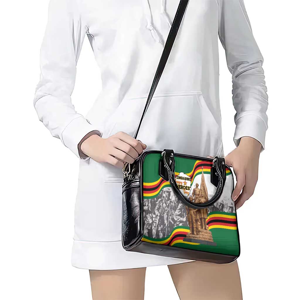 Happy Heroes Day Zimbabwe Shoulder Handbag Lest We Forget LT15