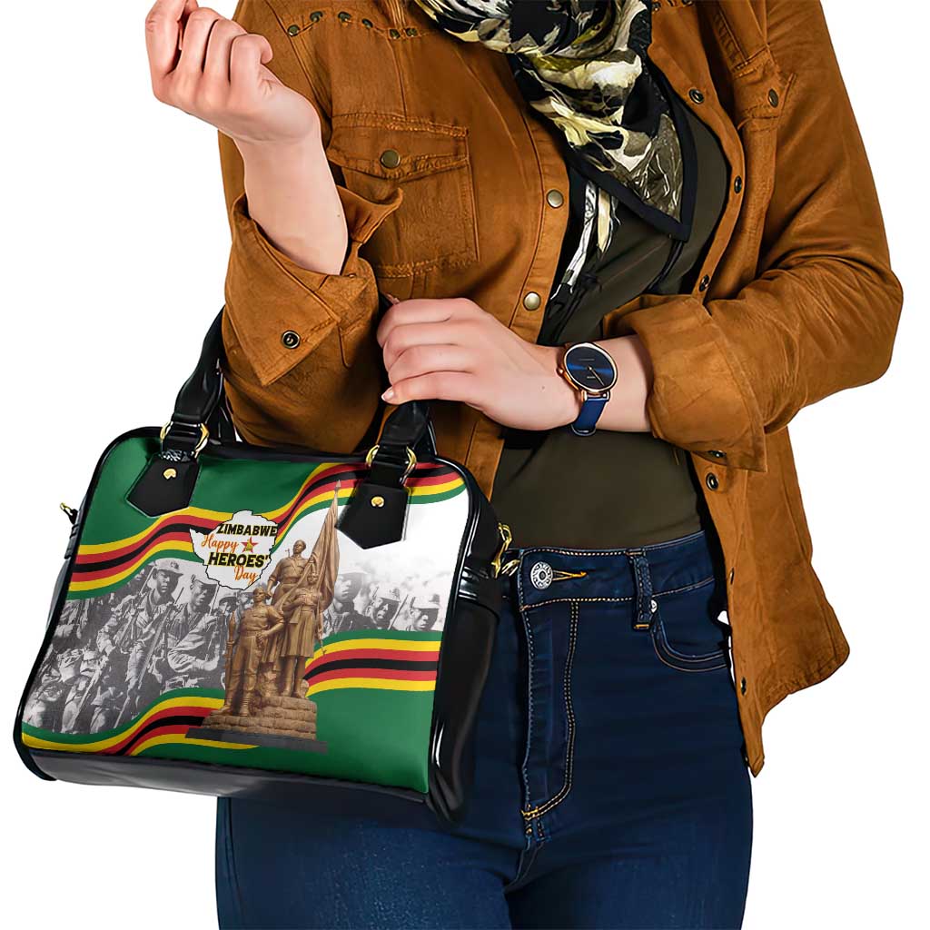 Happy Heroes Day Zimbabwe Shoulder Handbag Lest We Forget LT15