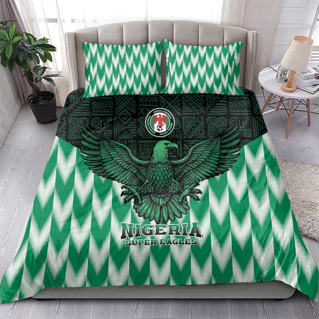 Custom Nigeria Football Bedding Set African Pattern LT15