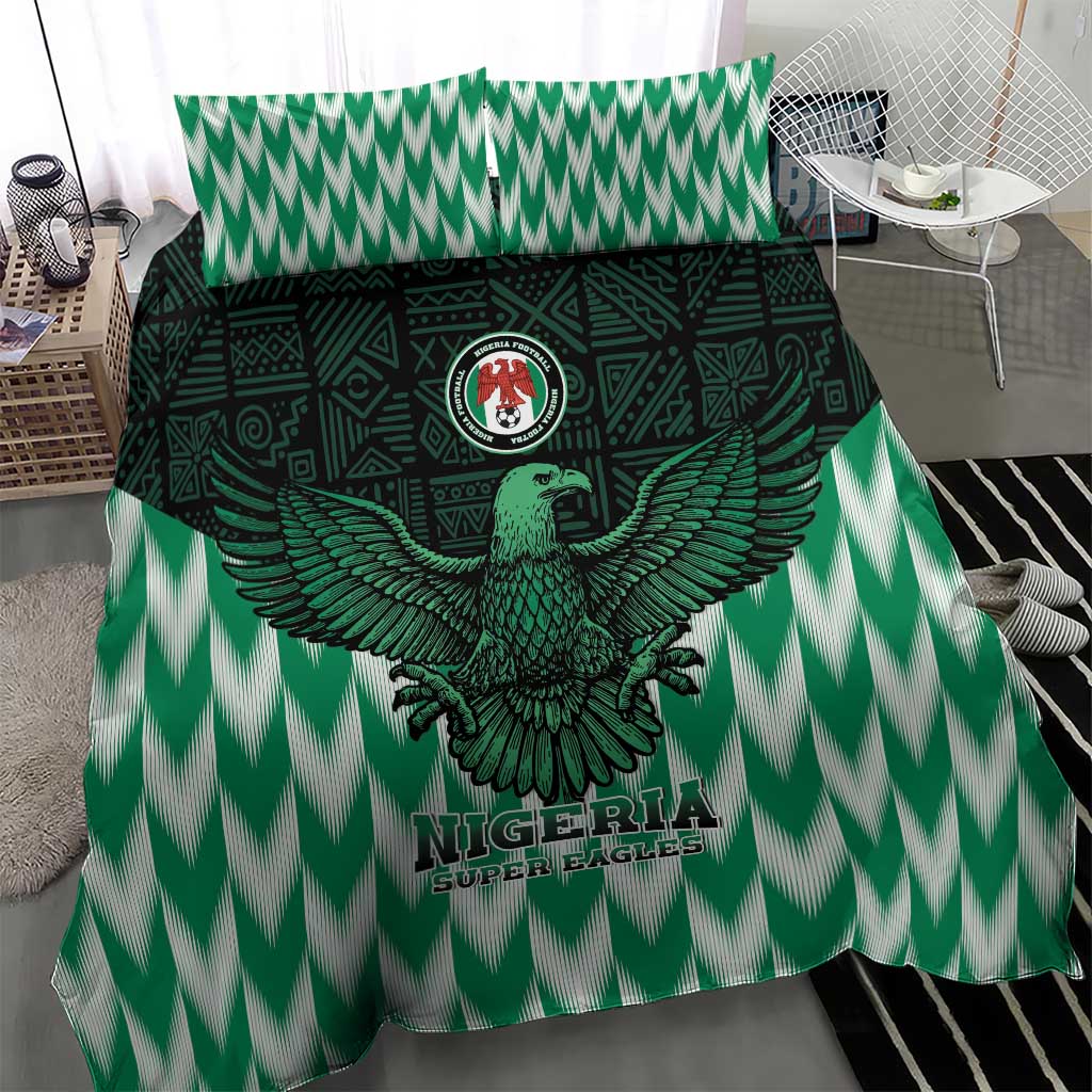 Custom Nigeria Football Bedding Set African Pattern LT15