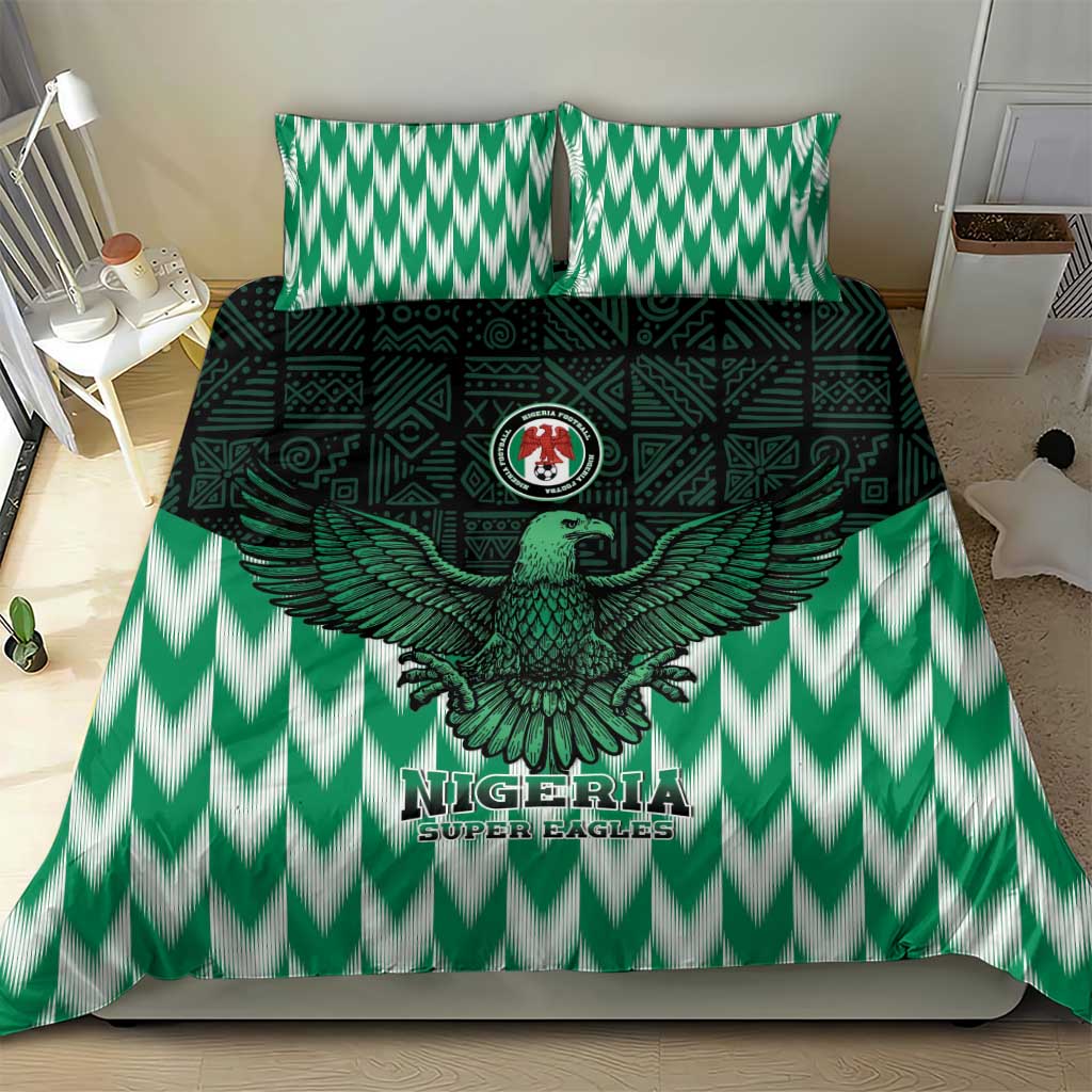 Custom Nigeria Football Bedding Set African Pattern LT15