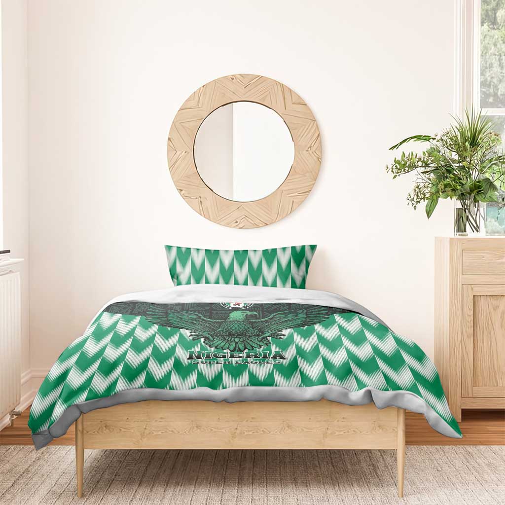 Custom Nigeria Football Bedding Set African Pattern LT15
