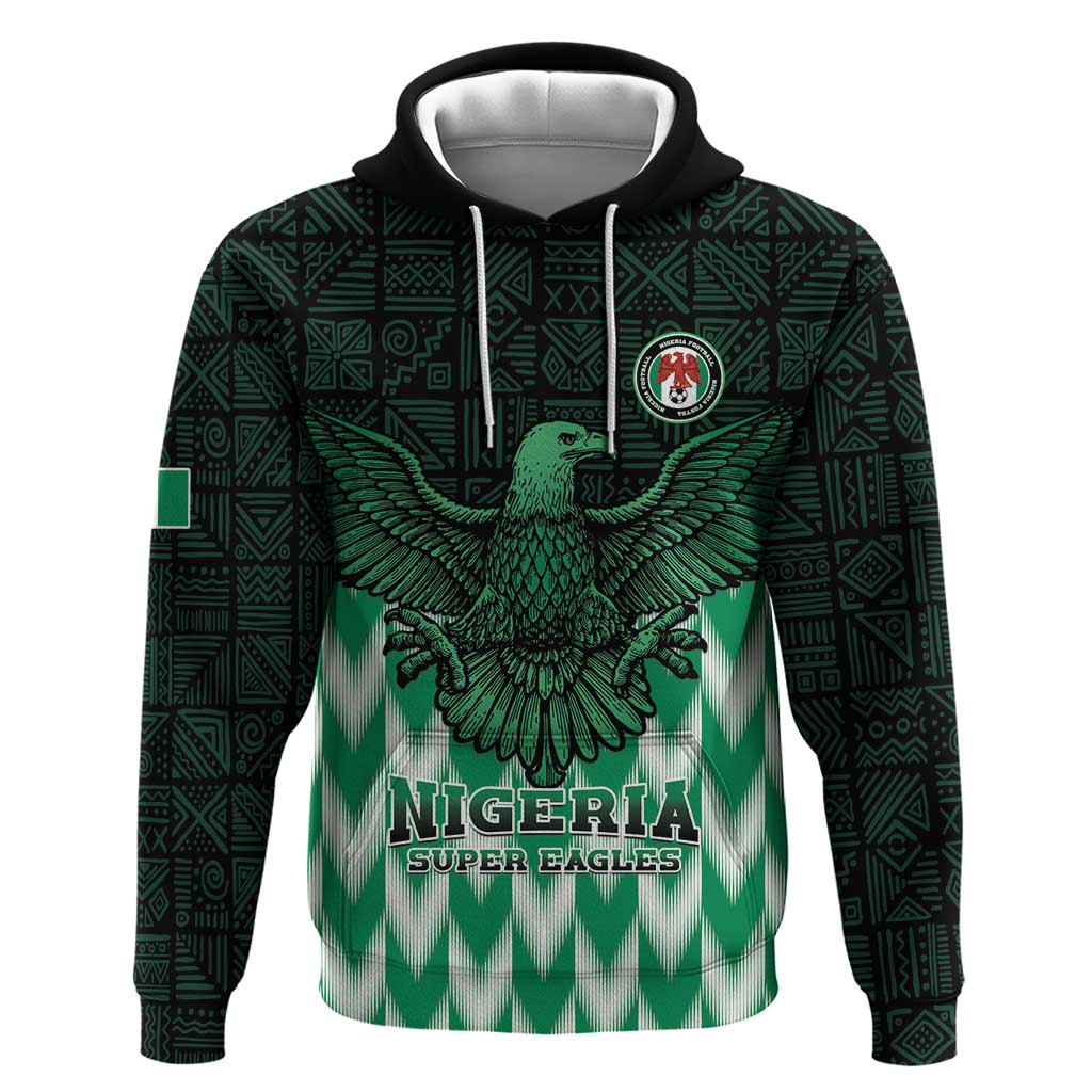 Custom Nigeria Football Hoodie Go Super Eagles Sporty Style LT15