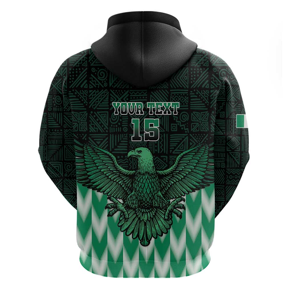 Custom Nigeria Football Hoodie Go Super Eagles Sporty Style LT15