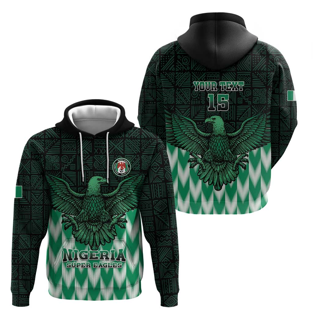 Custom Nigeria Football Hoodie Go Super Eagles Sporty Style LT15