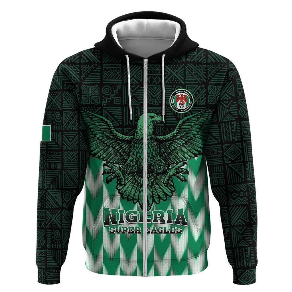 Custom Nigeria Football Hoodie Go Super Eagles Sporty Style LT15