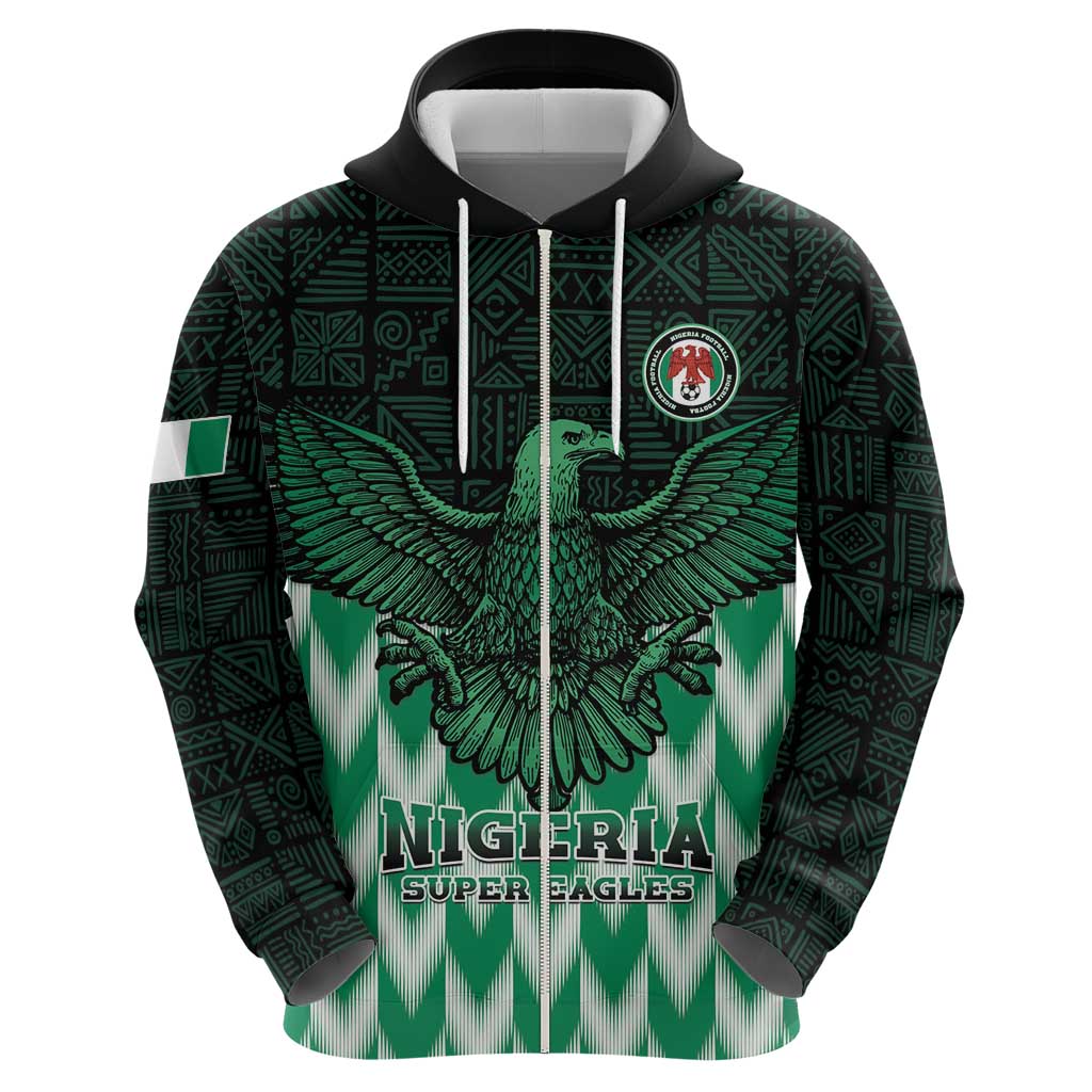 Custom Nigeria Football Hoodie Go Super Eagles Sporty Style LT15