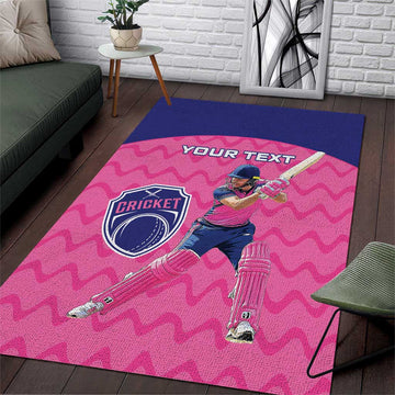 Custom Afro South Africa Cricket Area Rug Go Paarl LT15