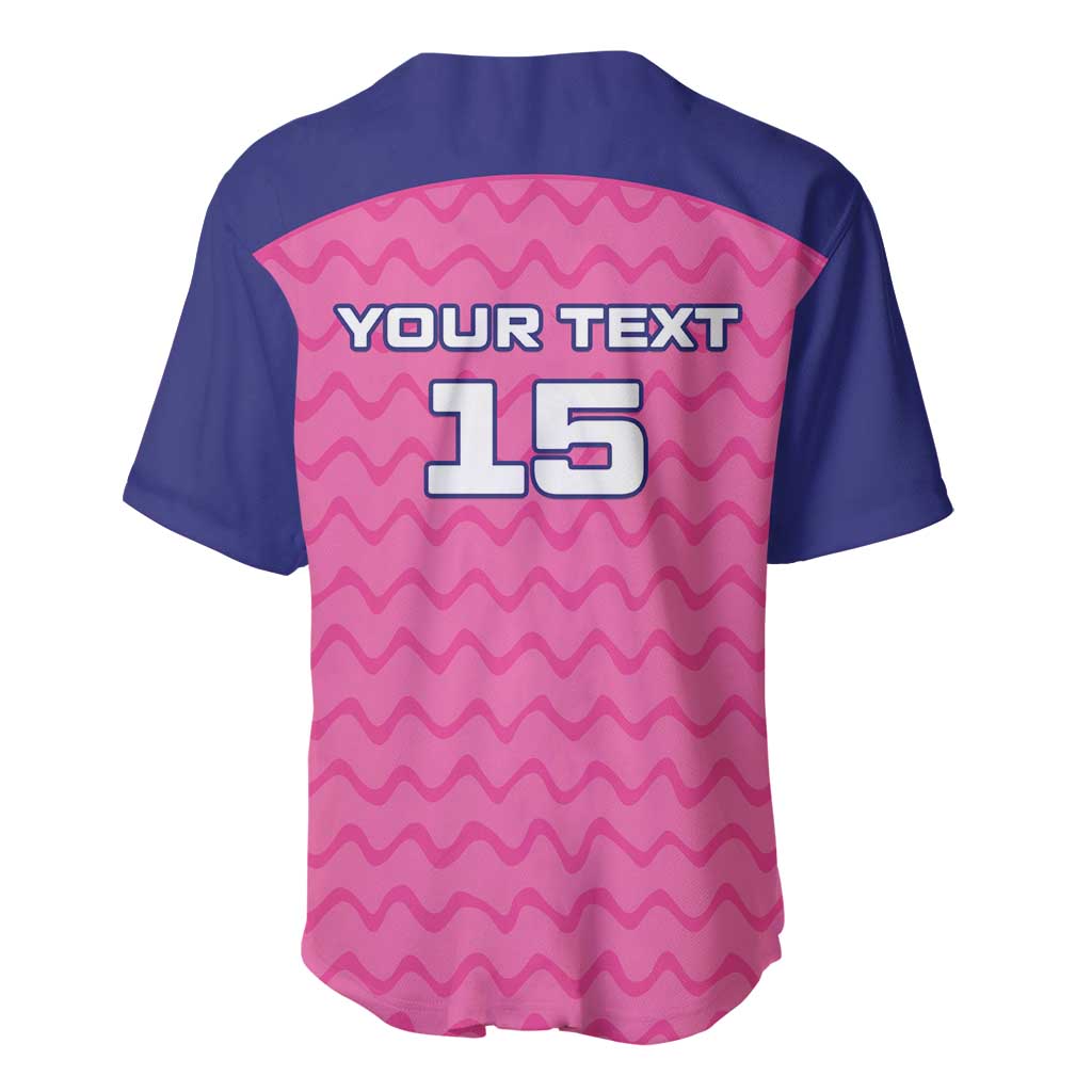 Custom Afro South Africa Cricket Baseball Jersey Go Paarl LT15
