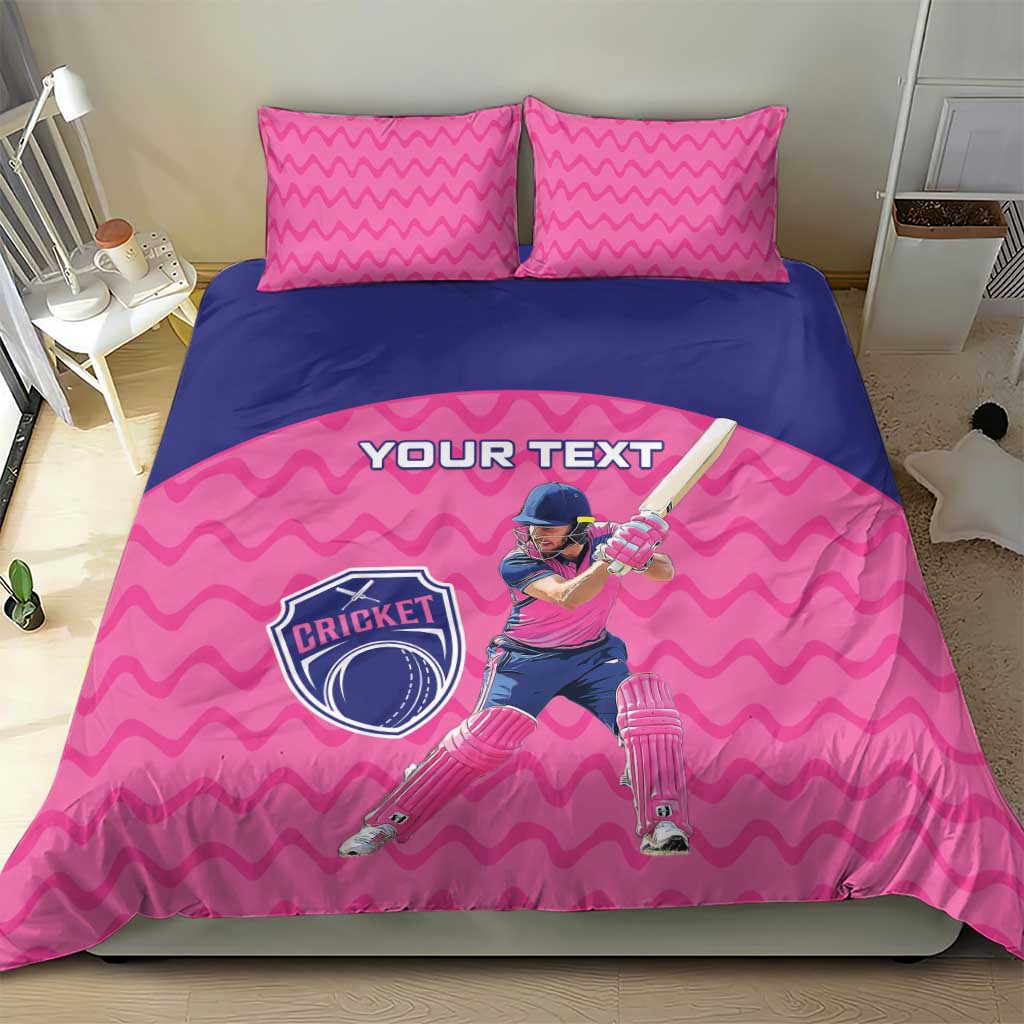 Custom Afro South Africa Cricket Bedding Set Go Paarl LT15