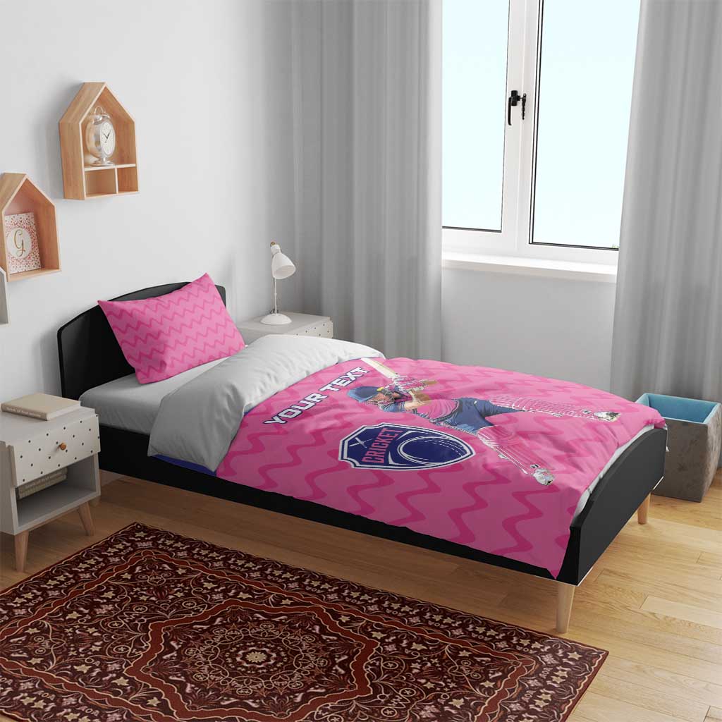 Custom Afro South Africa Cricket Bedding Set Go Paarl LT15