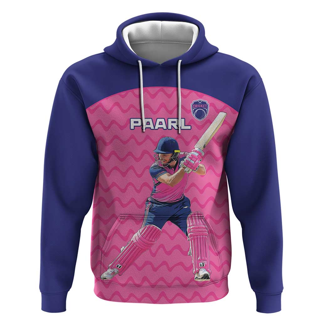 Custom South Africa Paarl Cricket Hoodie We Are Champions LT15