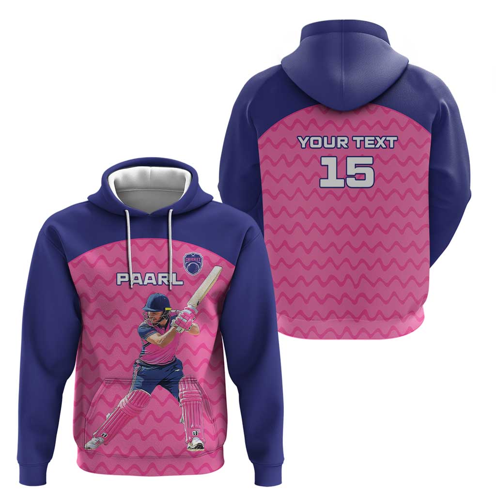 Custom South Africa Paarl Cricket Hoodie We Are Champions LT15