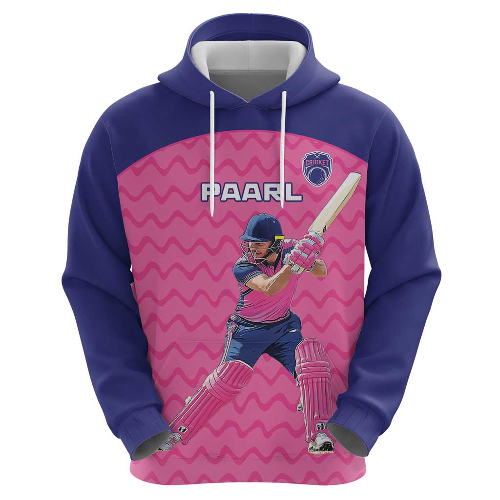 Custom South Africa Paarl Cricket Hoodie We Are Champions LT15