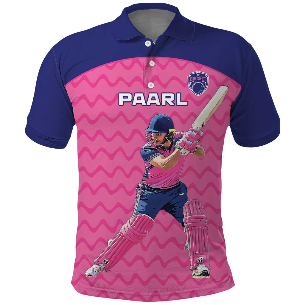 Custom South Africa Paarl Cricket Polo Shirt We Are Champions LT15