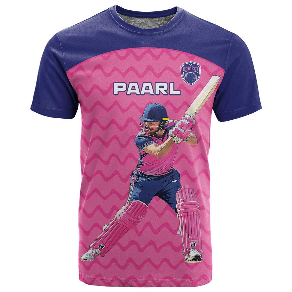 Custom Afro South Africa Cricket T shirt Go Paarl LT15