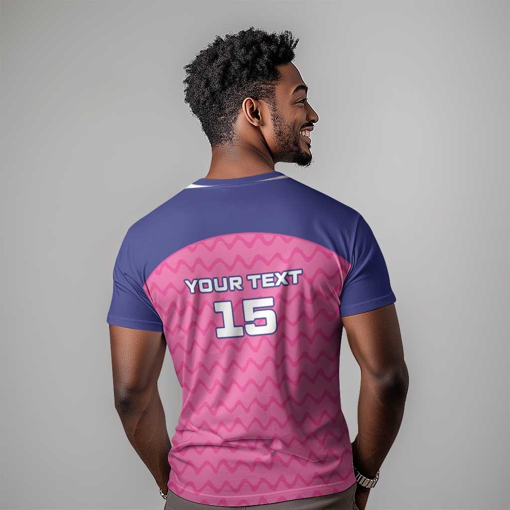 Custom Afro South Africa Cricket T shirt Go Paarl LT15