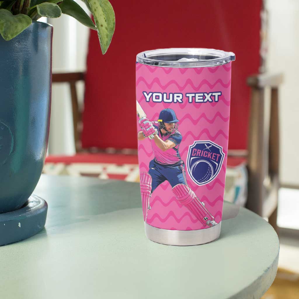 Custom Afro South Africa Cricket Tumbler Cup Go Paarl LT15