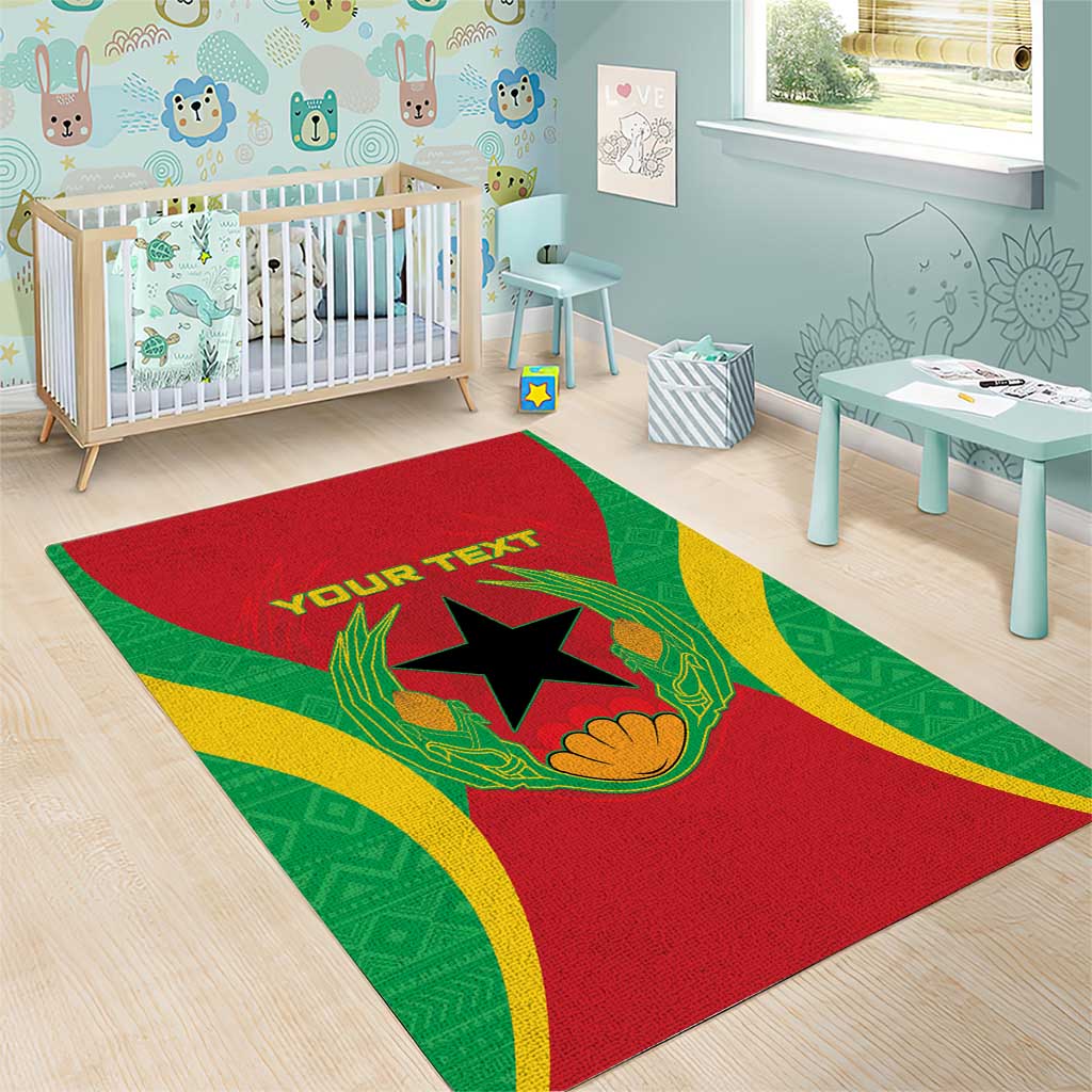 Personalised Afro Cape Verde (1975-1992) Area Rug Mix African Pattern LT15