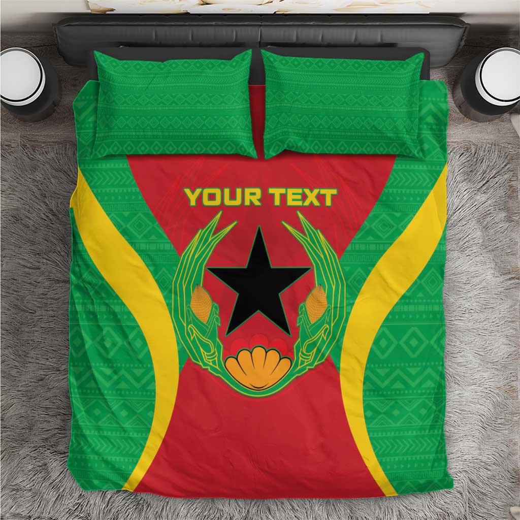 Personalised Afro Cape Verde (1975-1992) Bedding Set Mix African Pattern LT15