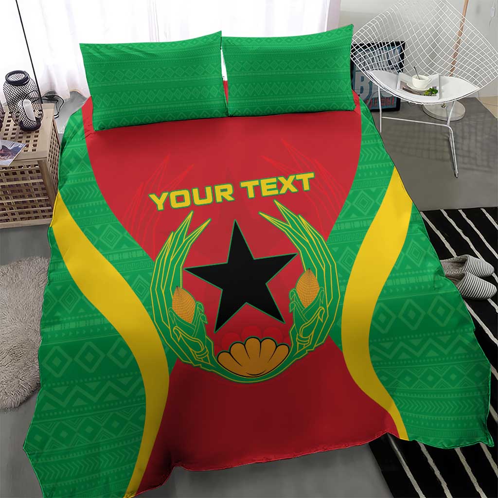 Personalised Afro Cape Verde (1975-1992) Bedding Set Mix African Pattern LT15