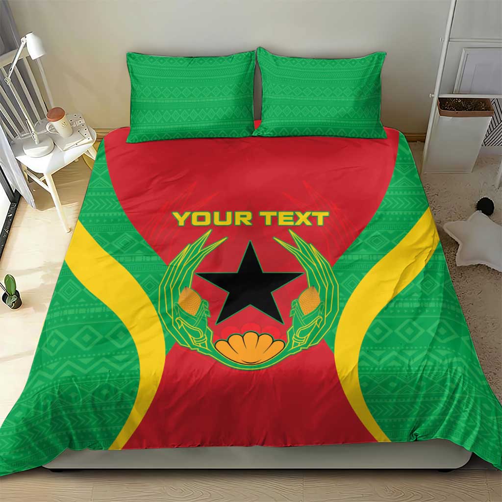 Personalised Afro Cape Verde (1975-1992) Bedding Set Mix African Pattern LT15
