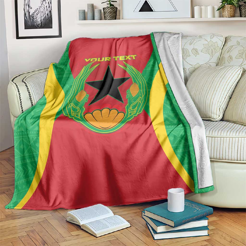 Personalised Afro Cape Verde (1975-1992) Blanket Mix African Pattern LT15