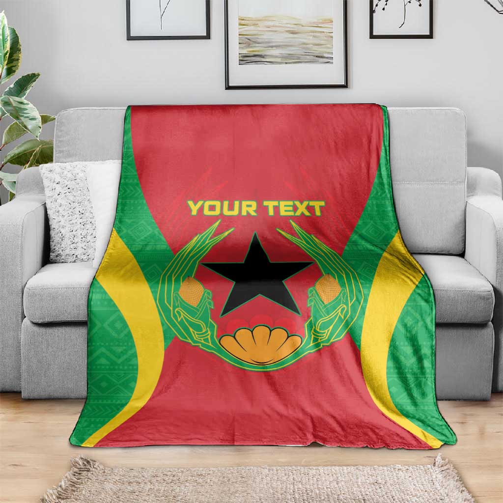 Personalised Afro Cape Verde (1975-1992) Blanket Mix African Pattern LT15