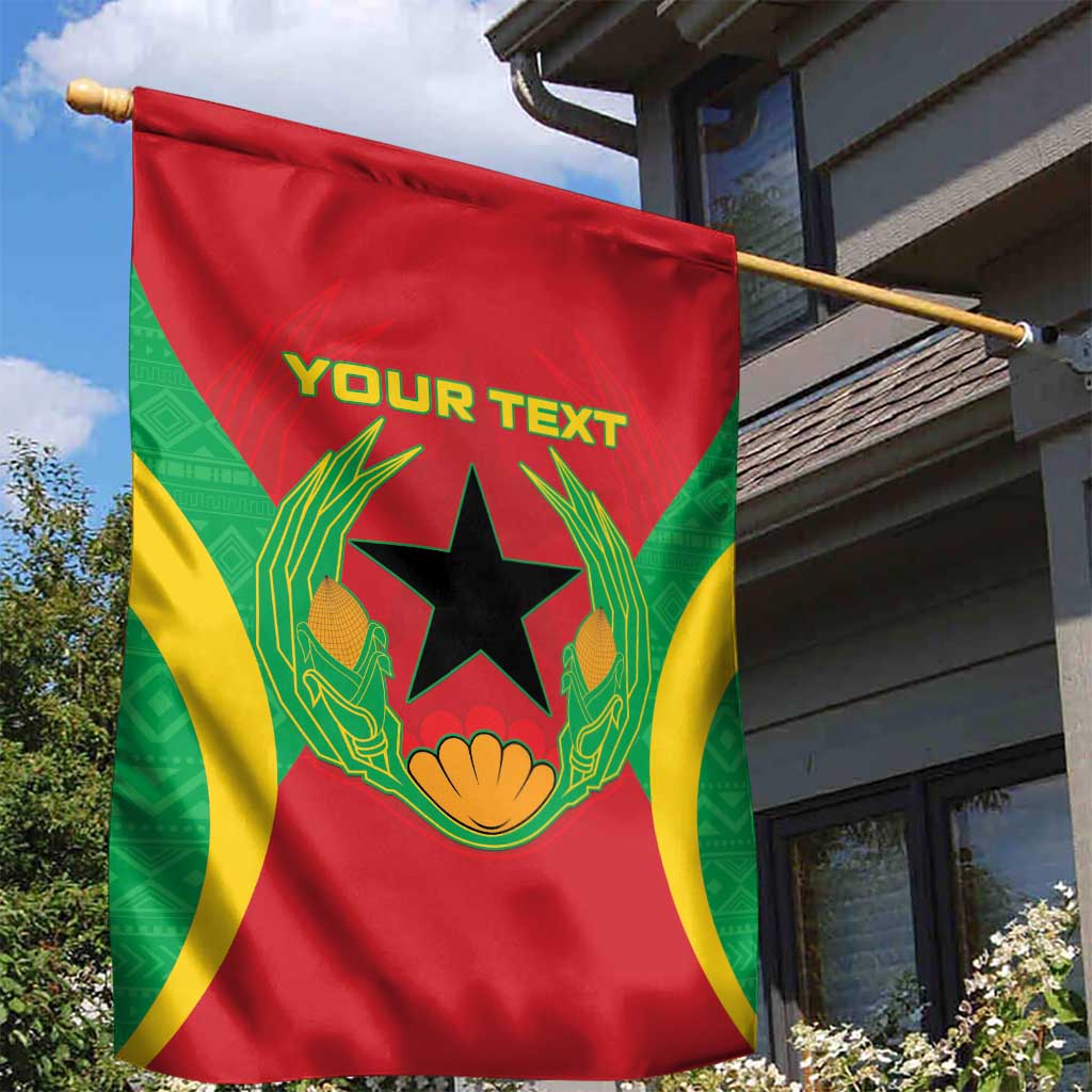 Personalised Afro Cape Verde (1975-1992) Garden Flag Mix African Pattern LT15