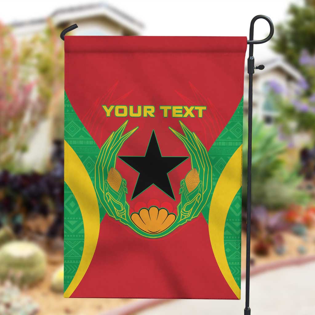 Personalised Afro Cape Verde (1975-1992) Garden Flag Mix African Pattern LT15