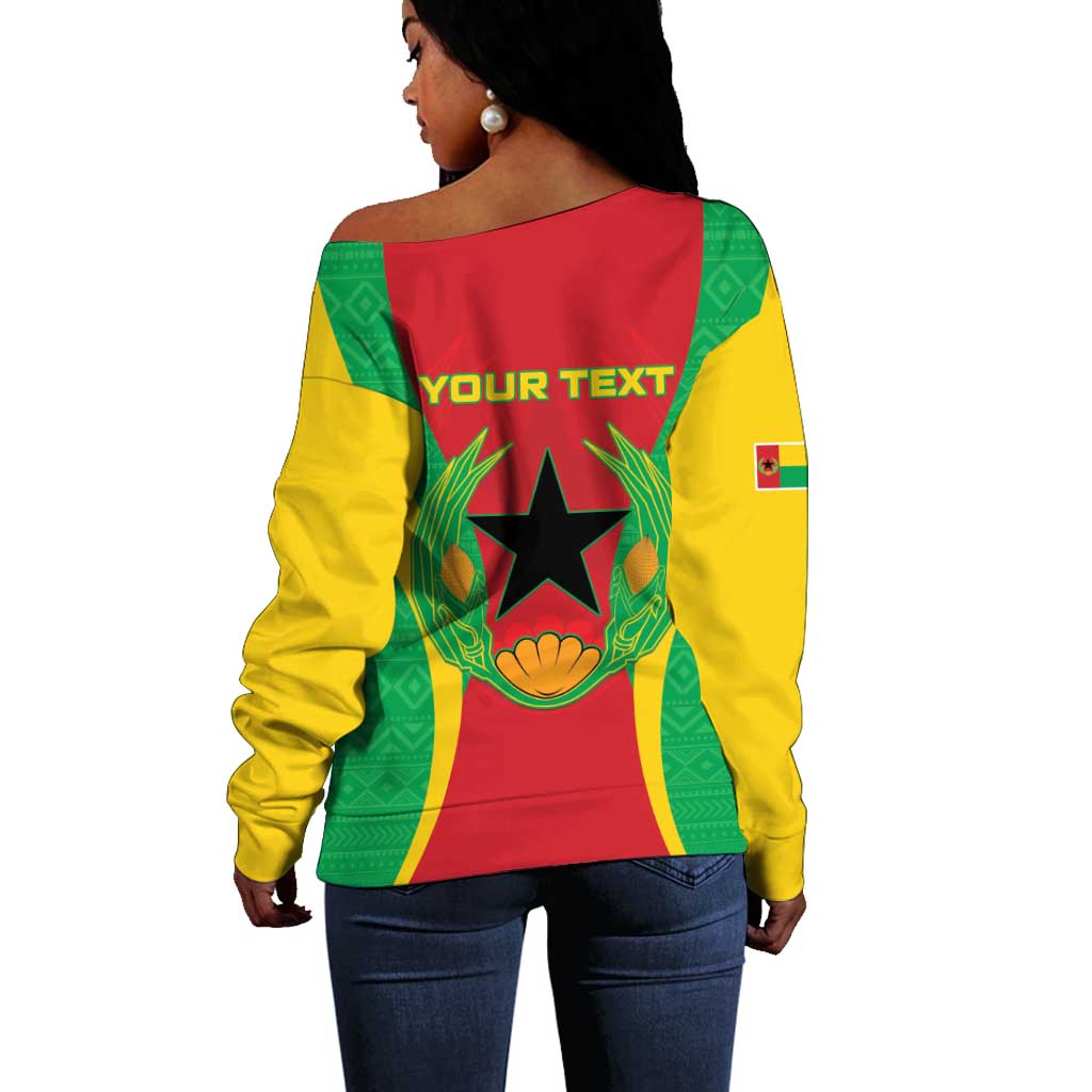 Personalised Afro Cape Verde (1975-1992) Off Shoulder Sweater Mix African Pattern LT15
