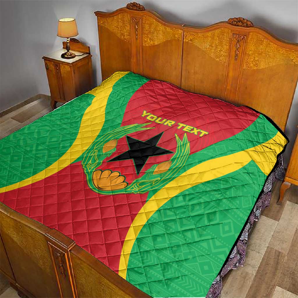 Personalised Afro Cape Verde (1975-1992) Quilt Mix African Pattern LT15