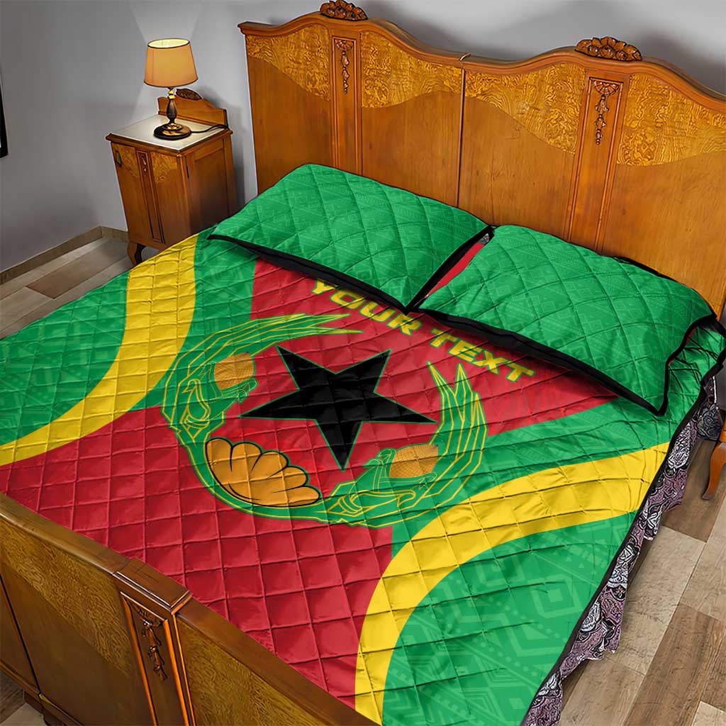 Personalised Afro Cape Verde (1975-1992) Quilt Bed Set Mix African Pattern LT15