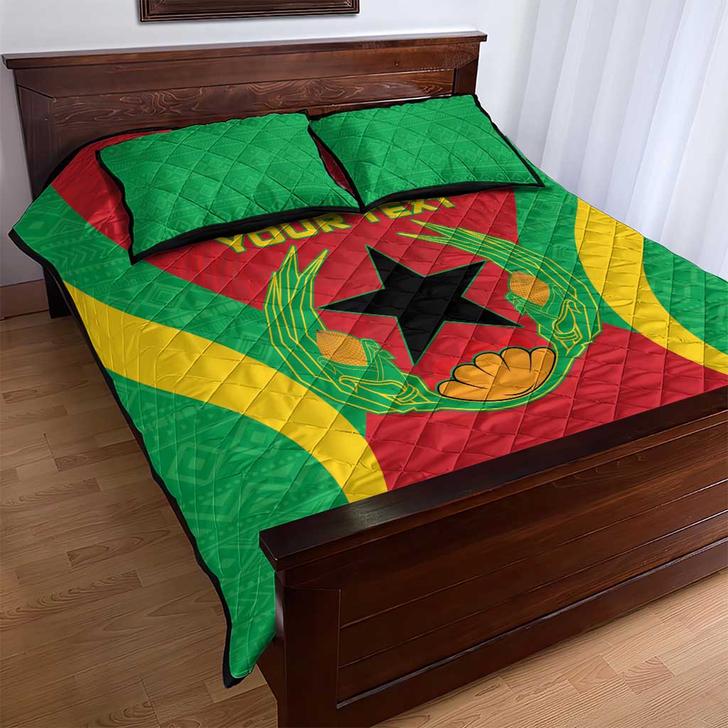 Personalised Afro Cape Verde (1975-1992) Quilt Bed Set Mix African Pattern LT15