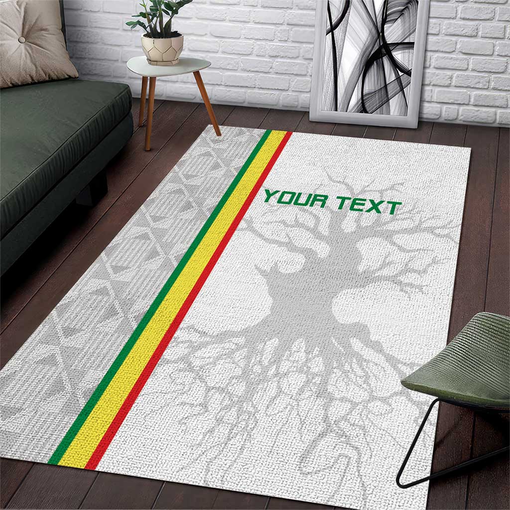 Custom Senegal Football Area Rug We Are Champions LT15