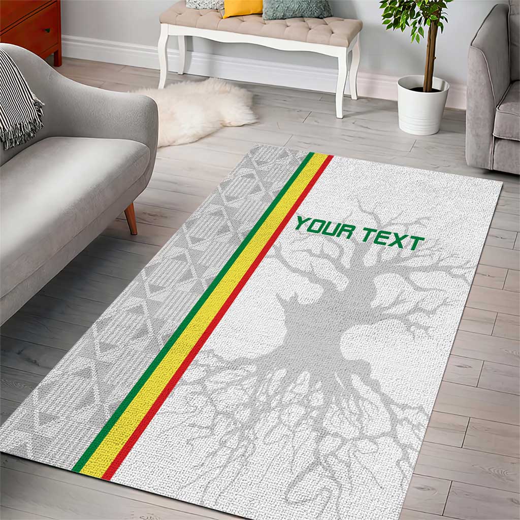 Custom Senegal Football Area Rug We Are Champions LT15
