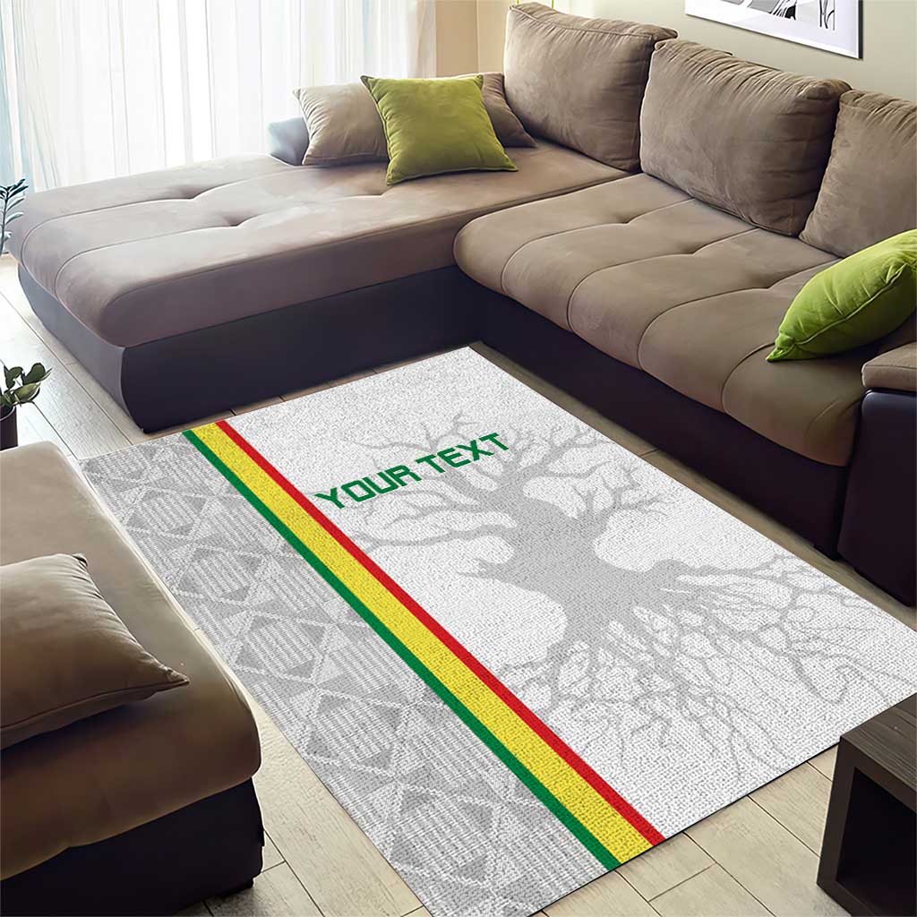 Custom Senegal Football Area Rug We Are Champions LT15