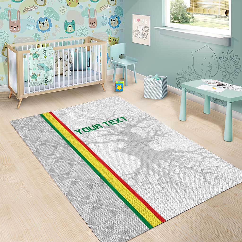Custom Senegal Football Area Rug We Are Champions LT15