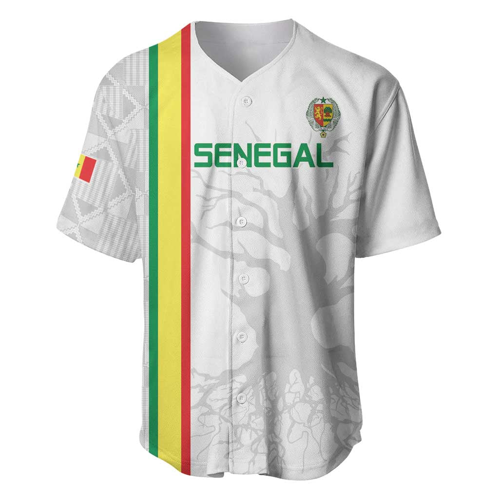 Custom Senegal Football Baseball Jersey We Are Champions LT15