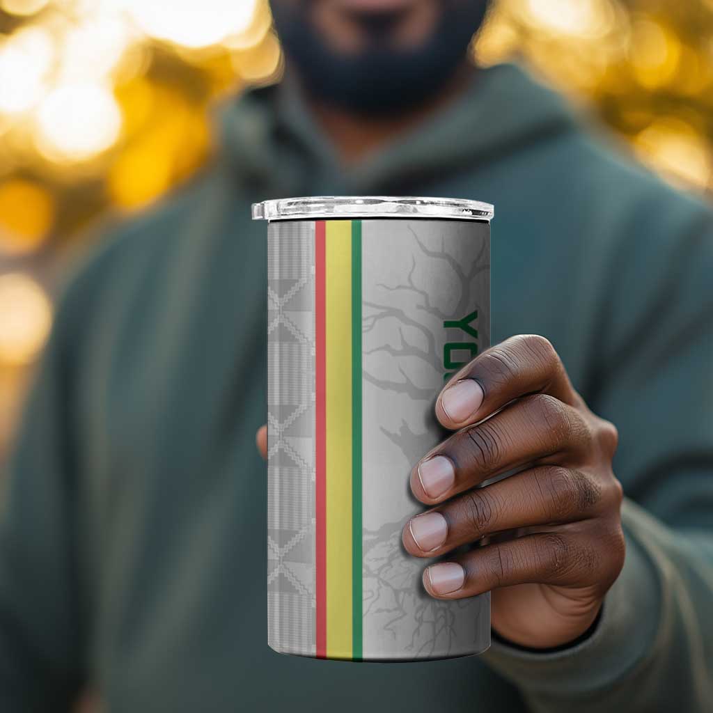 Custom Senegal Football 4 in 1 Can Cooler Tumbler We Are Champions LT15