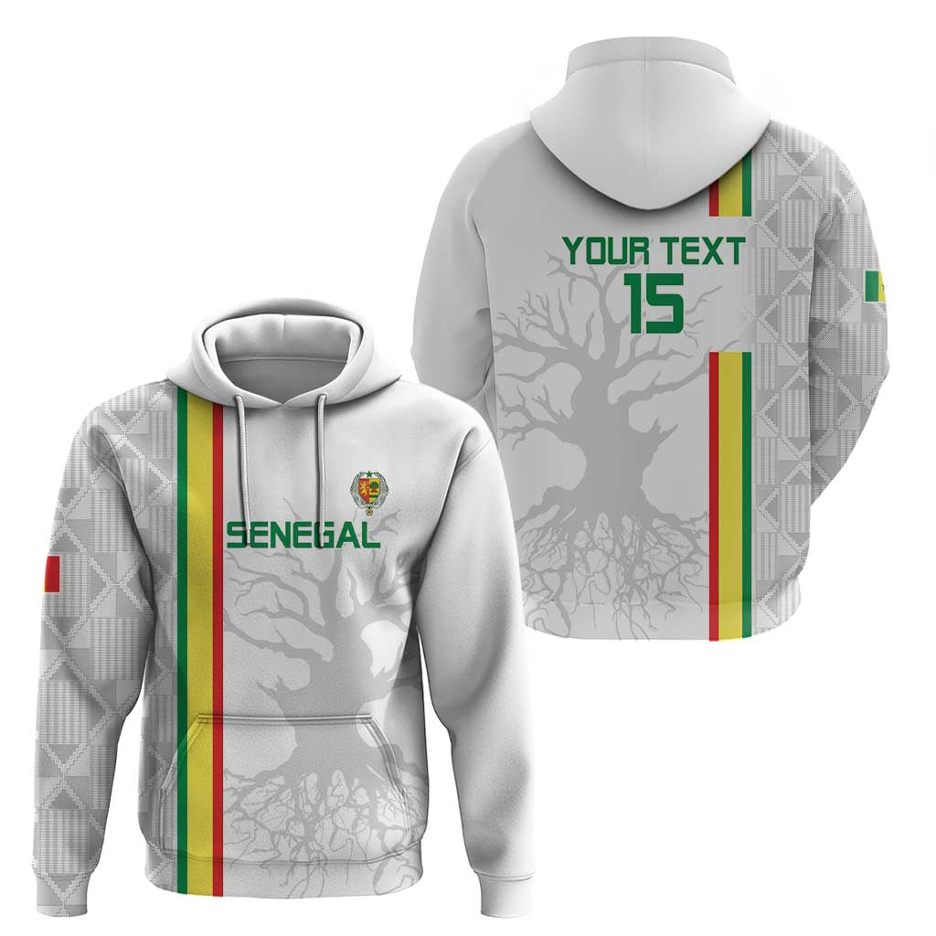 Custom Senegal Football Hoodie Road To Champions LT15