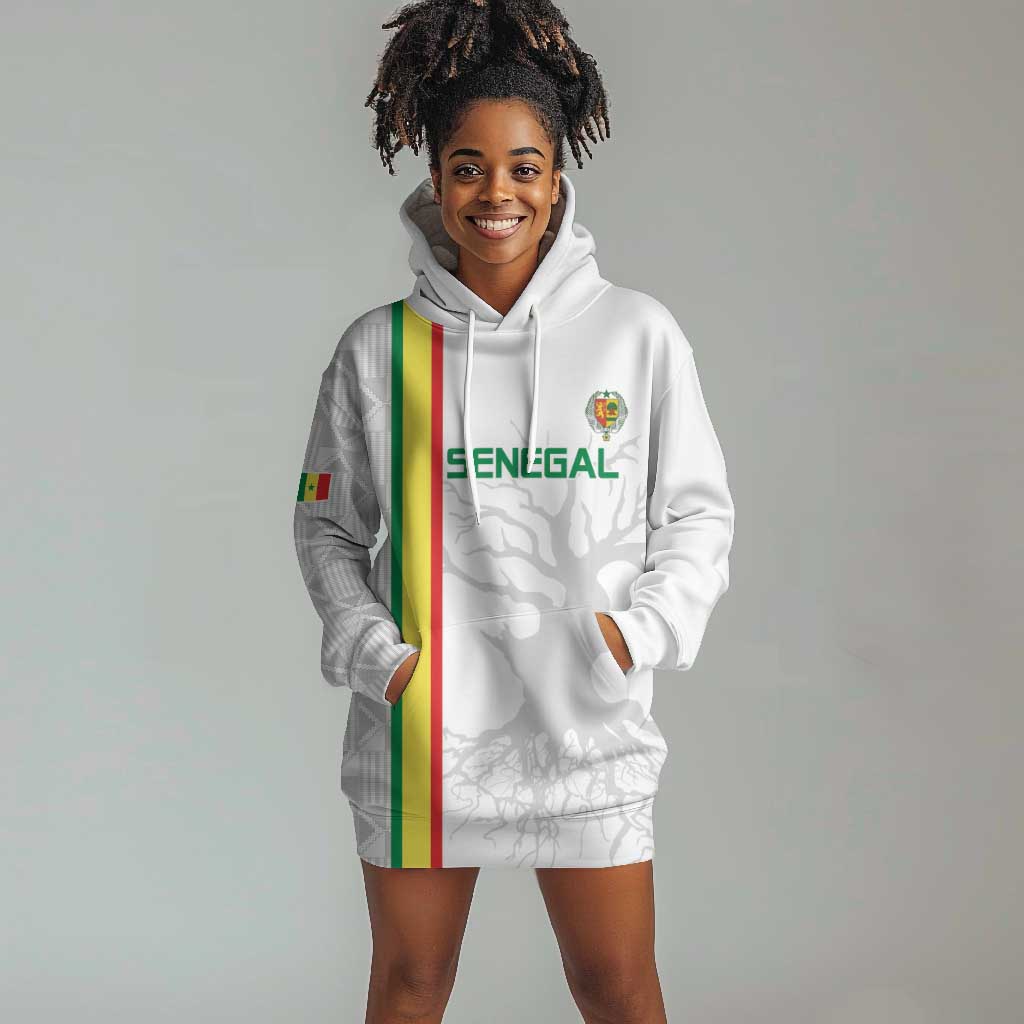 Custom Senegal Football Hoodie Dress We Are Champions LT15