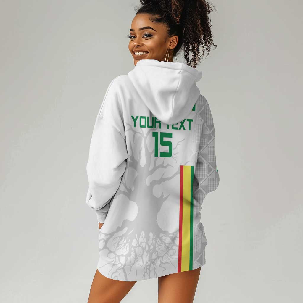 Custom Senegal Football Hoodie Dress We Are Champions LT15