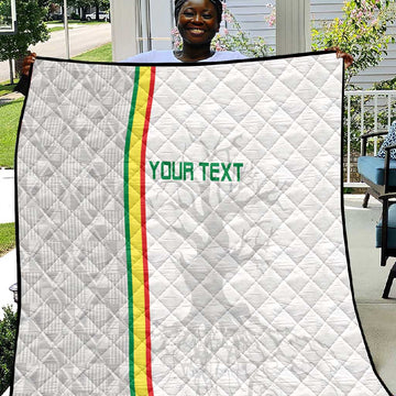 Custom Senegal Football Quilt We Are Champions LT15