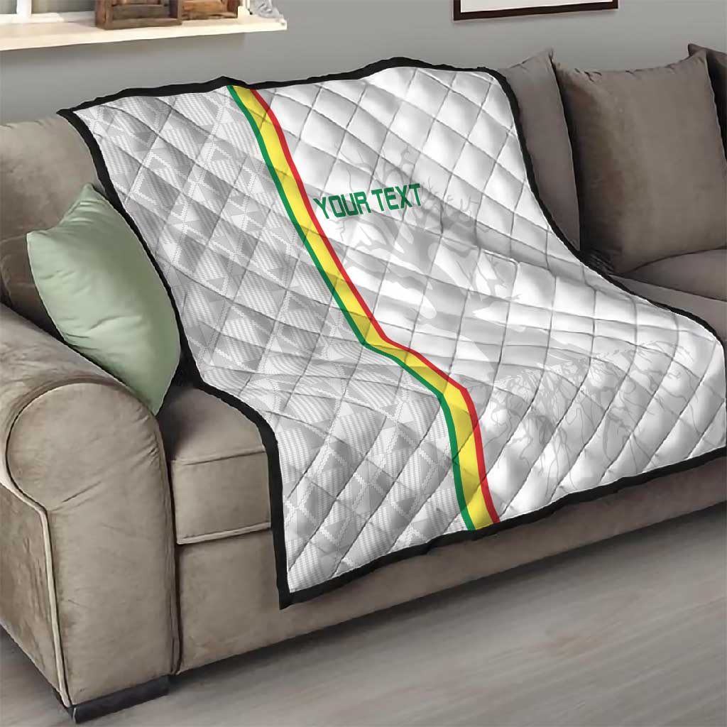 Custom Senegal Football Quilt We Are Champions LT15