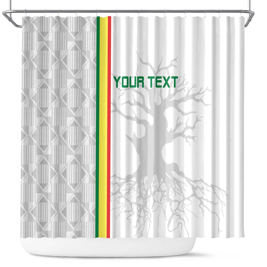 Custom Senegal Football Shower Curtain Road To Champions LT15